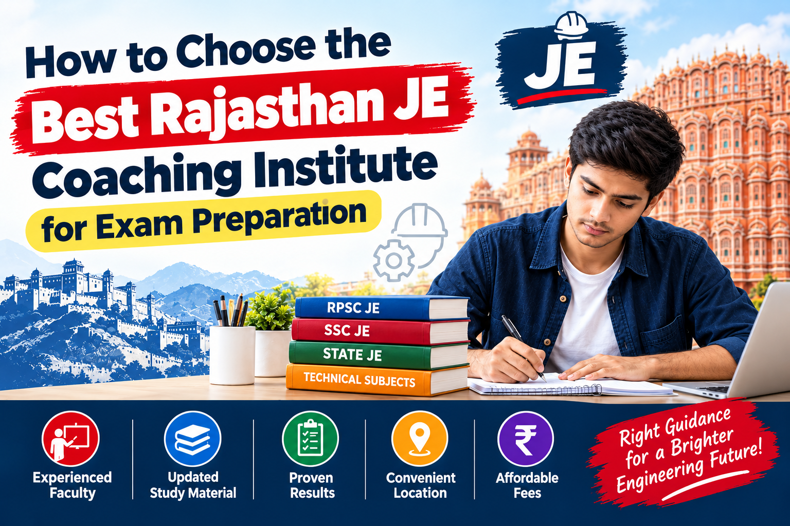 How to Choose the Best Rajasthan JE Coaching Institute for Exam Preparation